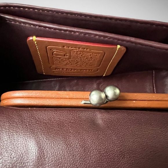 AUTH Coach 1941 Dinky with Glitter Tea Rose Bag, Dust Bag, Gift Box Steel Blue - Picture 14 of 16